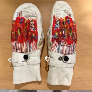 Burton Red Mittens - women’s medium